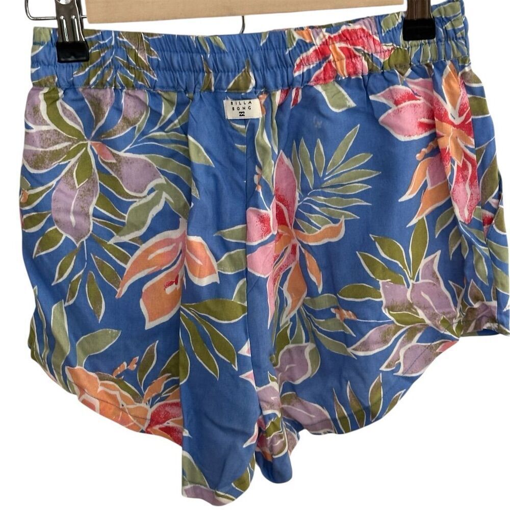 Billabong Women's Floral Print Shorts Size S Multicolor Summer Casual - Picture 2 of 7